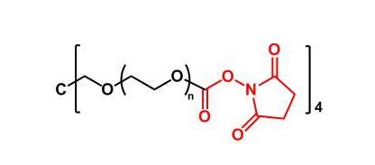 四臂聚乙二醇活性酯 4ARM-PEG-NHS