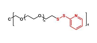 四臂聚乙二醇巯基吡啶 4ARM-PEG-OPSS