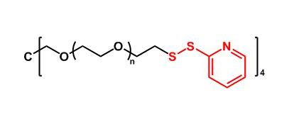 四臂聚乙二醇巯基吡啶 4ARM-PEG-OPSS