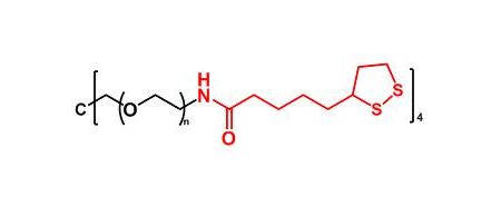 四臂聚乙二醇硫辛酸 4ARM-PEG-LA