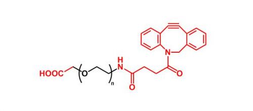 羧基聚乙二醇二苯基环辛炔 COOH-PEG-DBCO