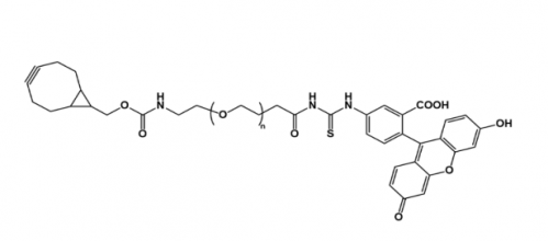 BCN-PEG-FITC 环丙烷环辛炔聚乙二醇荧光素