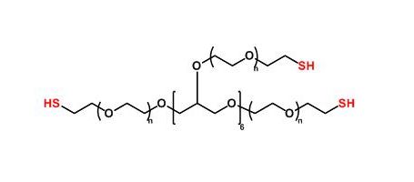 八臂聚乙二醇巯基 8ARM-PEG-SH